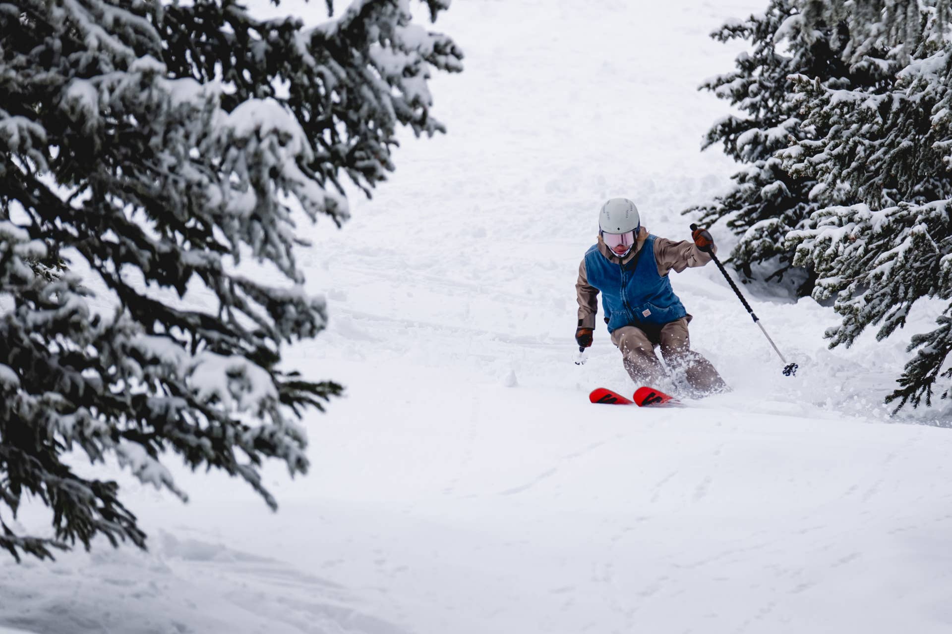 Salomon QST Blank Skis Review 2027 - POWDER