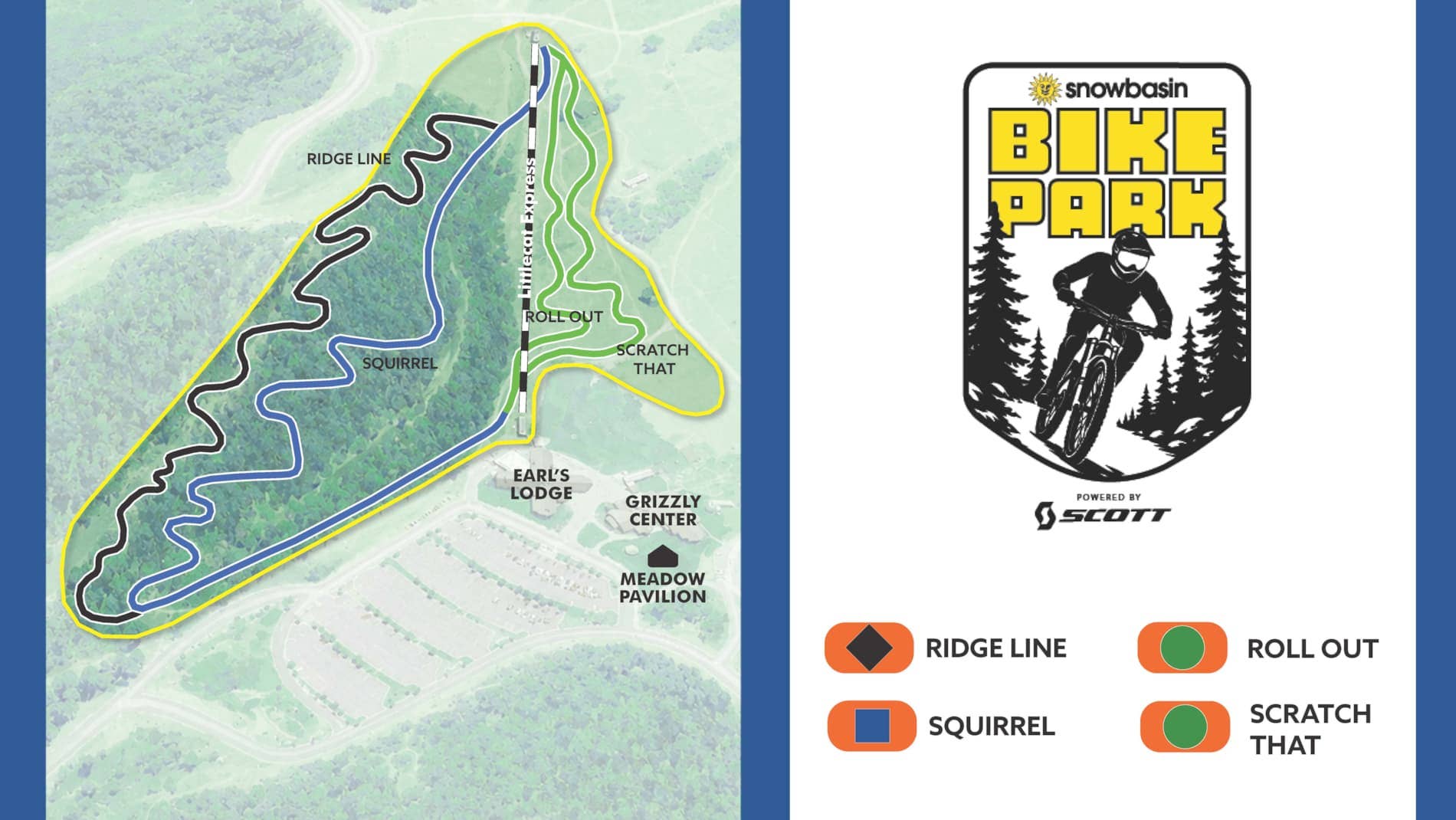 Snowbasin S New Bike Park Opens This Weekend POWDER 23 5x35 Horizontal Bike Map 2026 