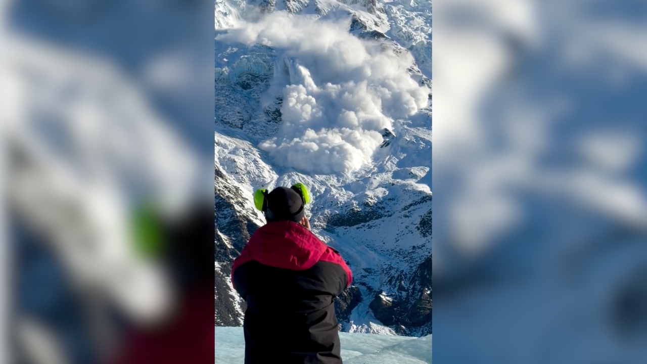 Ice Collapse Triggers Massive Avalanche in New Zealand - POWDER