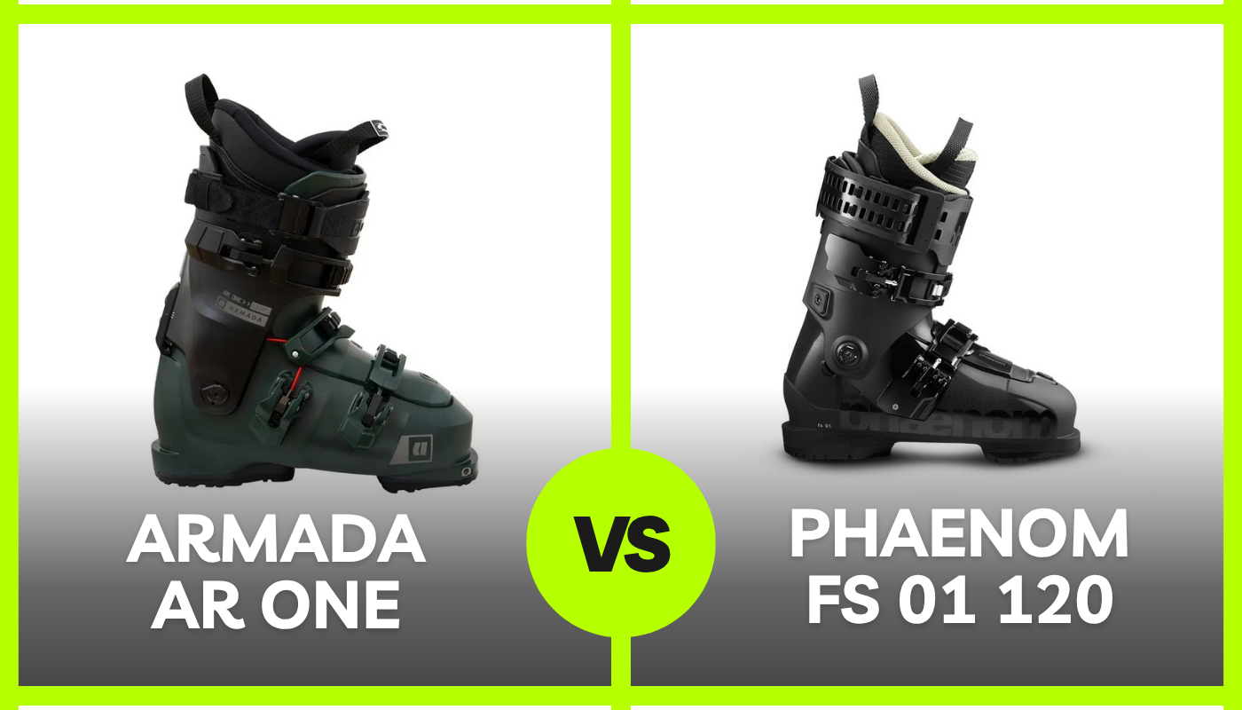 How Do The Armada AR ONE & phaenom FS 01 120 Ski Boots Compare