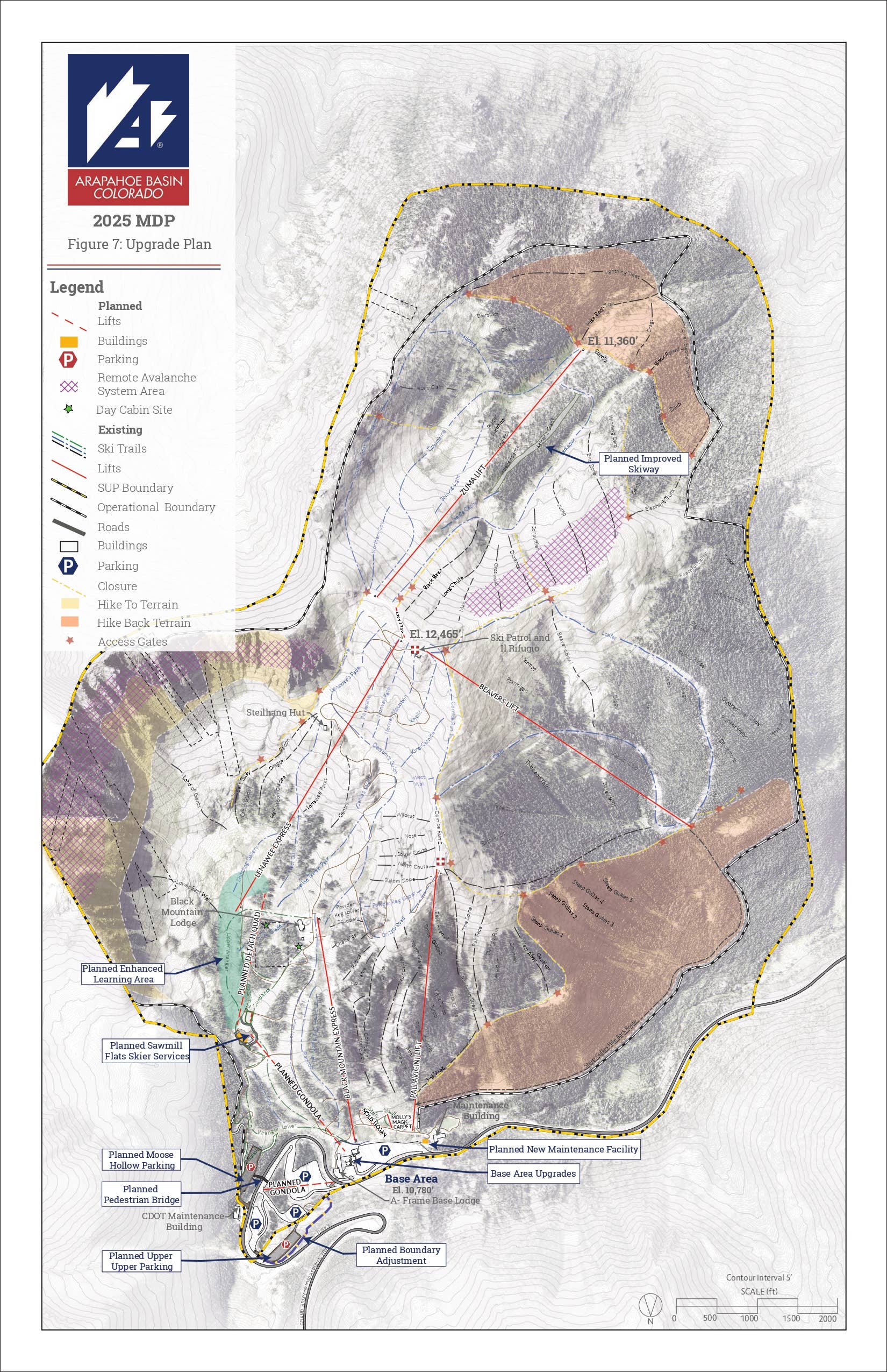 Arapahoe Basin S Proposal To Build Two Gondolas Is Turning Heads POWDER Arapahoe Basin 2025 Master Development Plan 250408 Compressed Page 0091 
