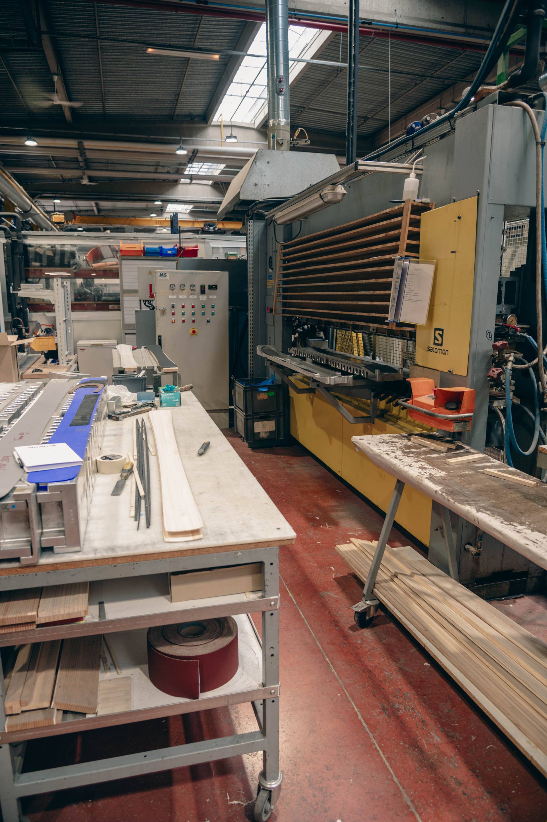 Powder Sample Tool I Saw Inside The Ski Factory Where Salomon Made The New QST Line - POWDER