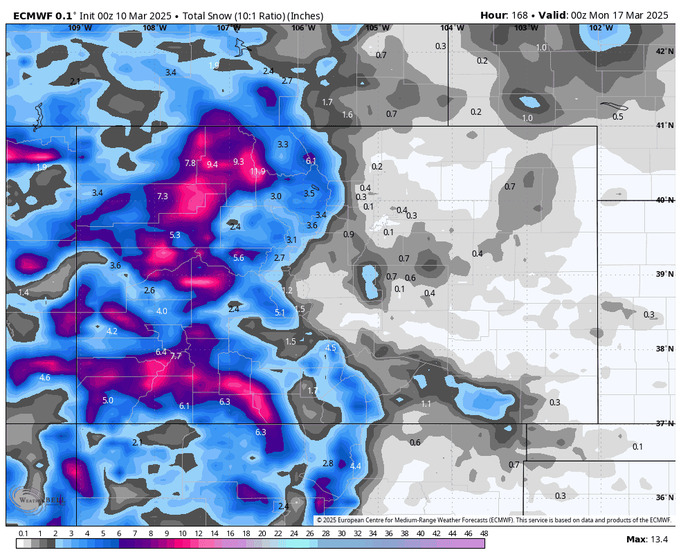 Powder Alert: Feet of Snow to Hit California to Colorado - POWDER