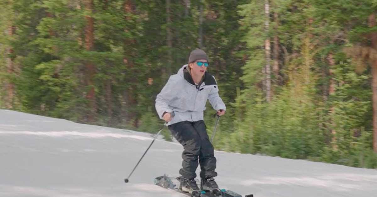Electric Skis Tested on Challenging Colorado Spring Snow