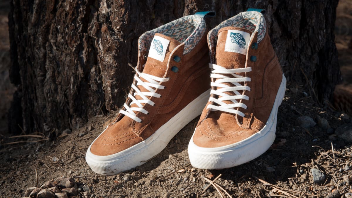Vans brown 2025 sk8 hi