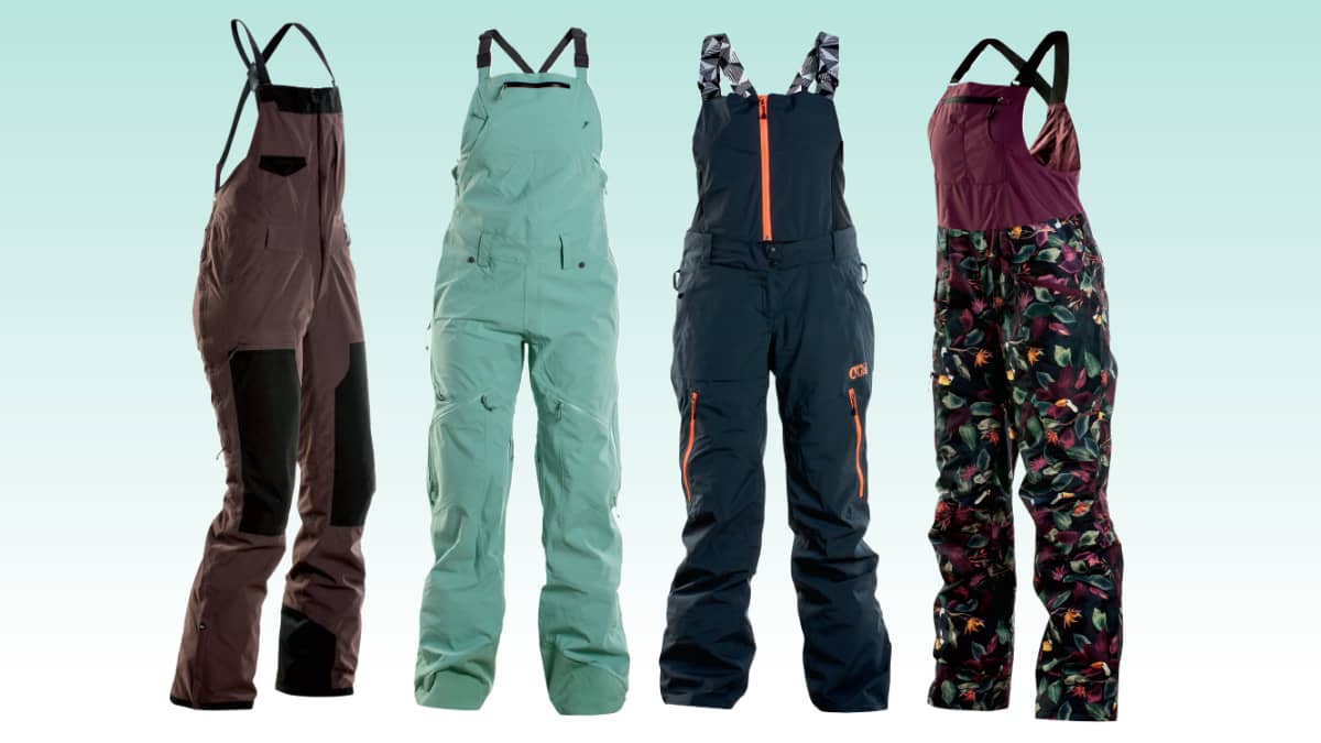 Best bib ski pants womens 2025