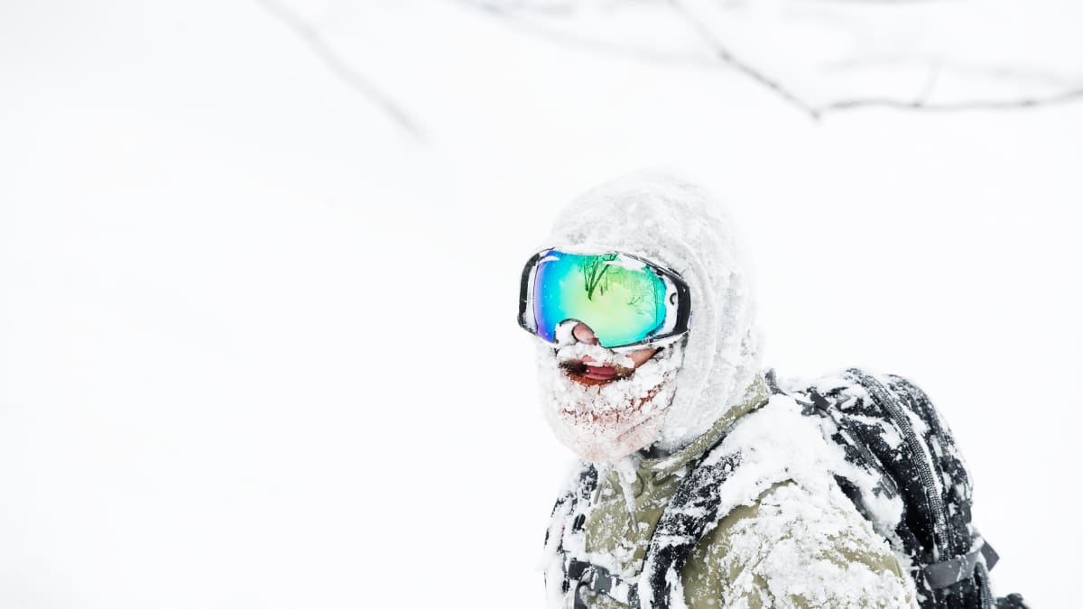 Cold weather store under gear
