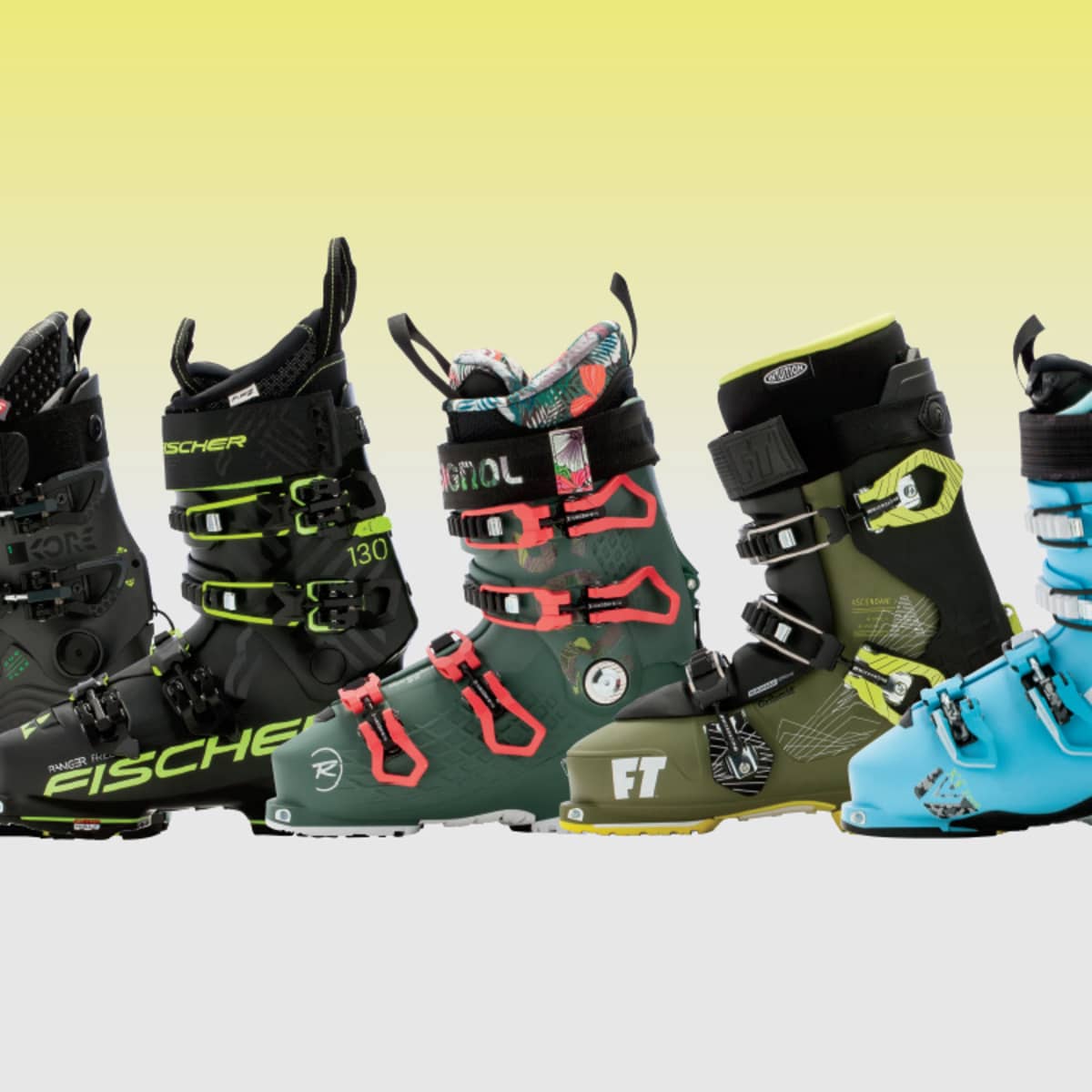 Ski boots with walk mode outlet