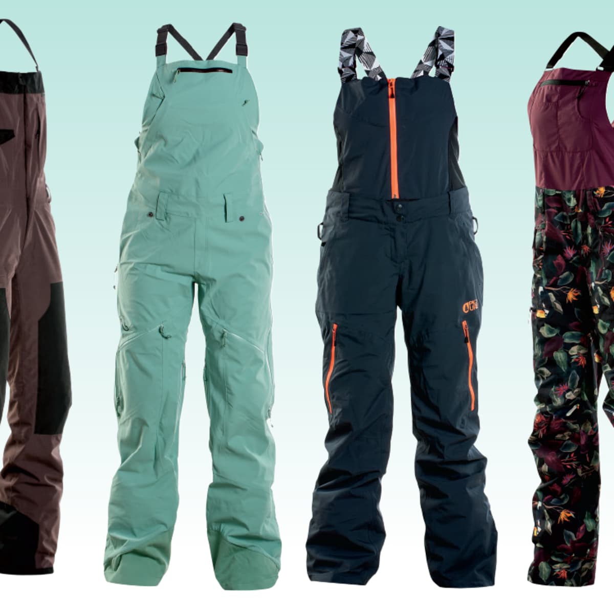 Women's shredromper bib top