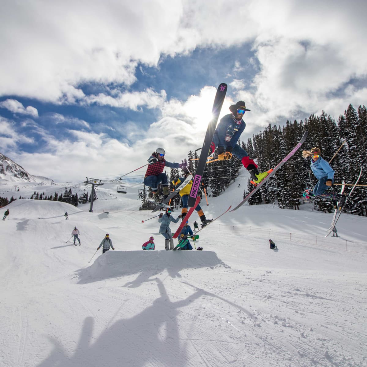 Jeans ski on sale