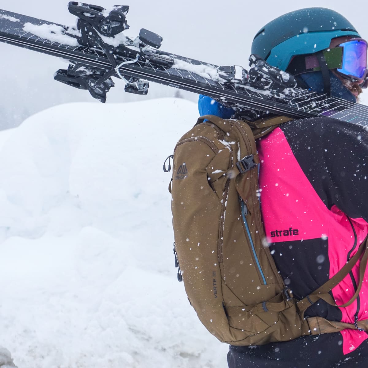 Gregory ski pack top