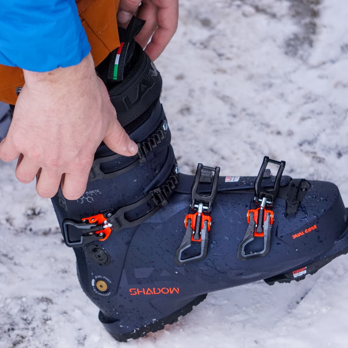 Powder Review Lange Shadow 130 MV Boot Powder