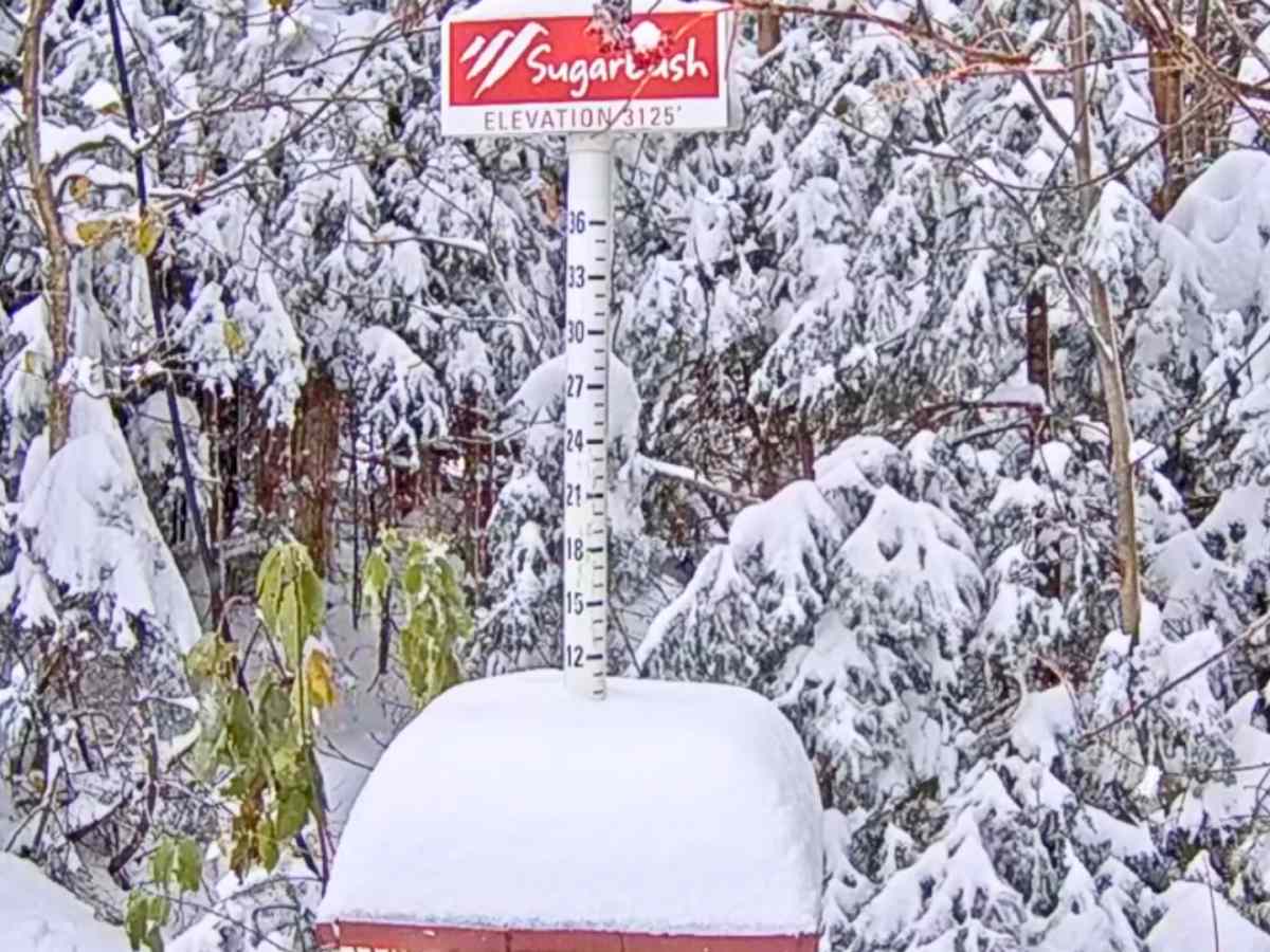 10 Inches of Snow Falls Overnight at Vermont Ski Resort