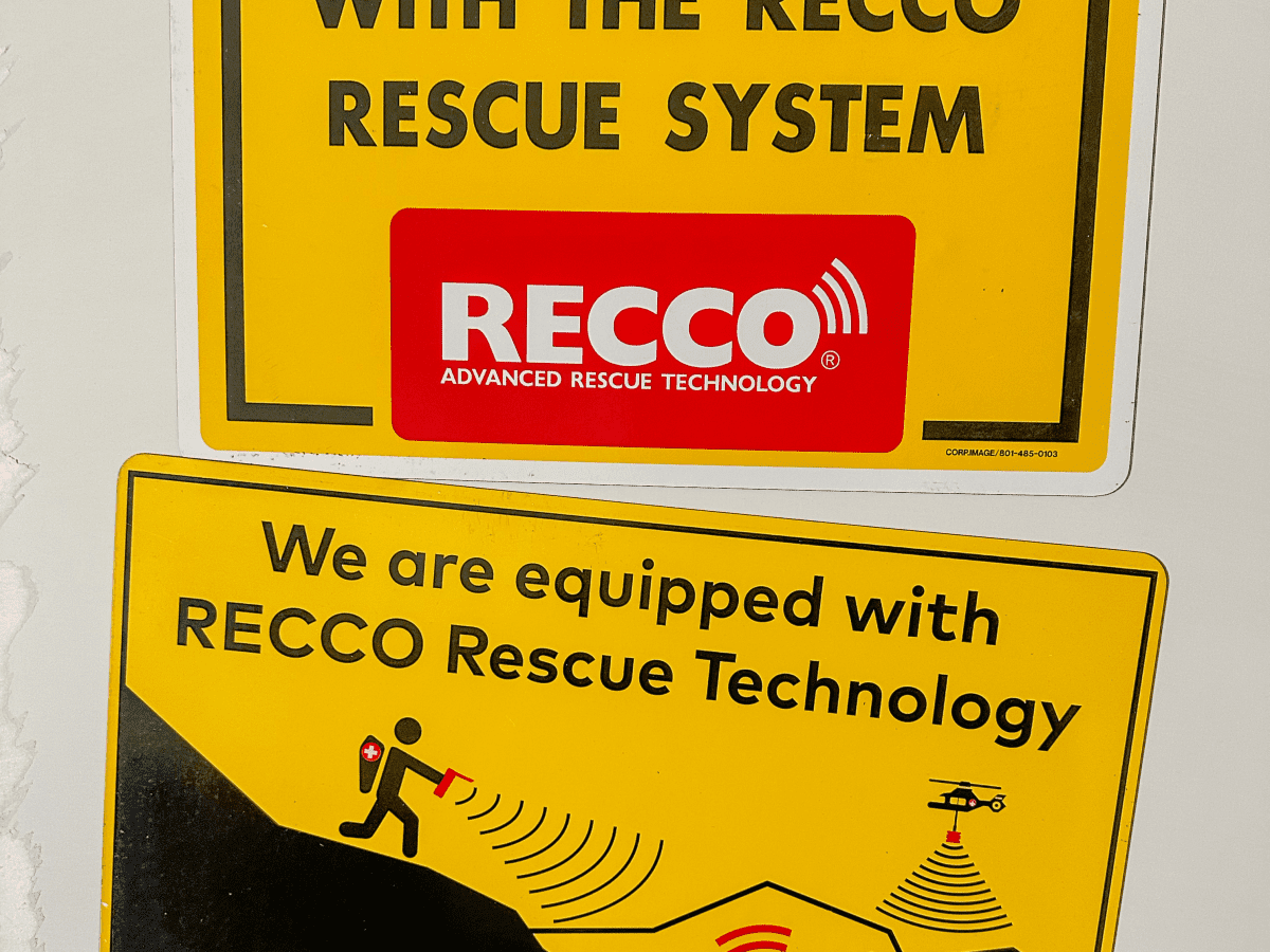 Attachable RECCO® Reflector - popup - Recco