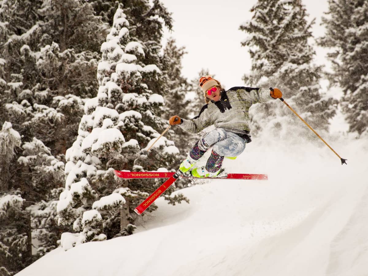 Skiing In Jeans Rules