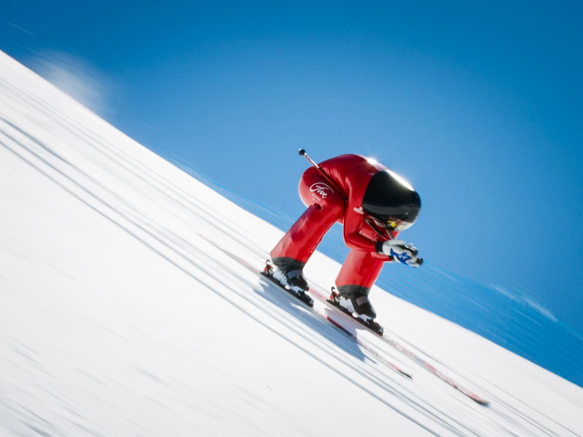 Speed skiing hotsell