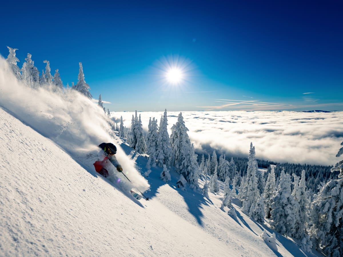 Big White delivers deep powder Powder Canada