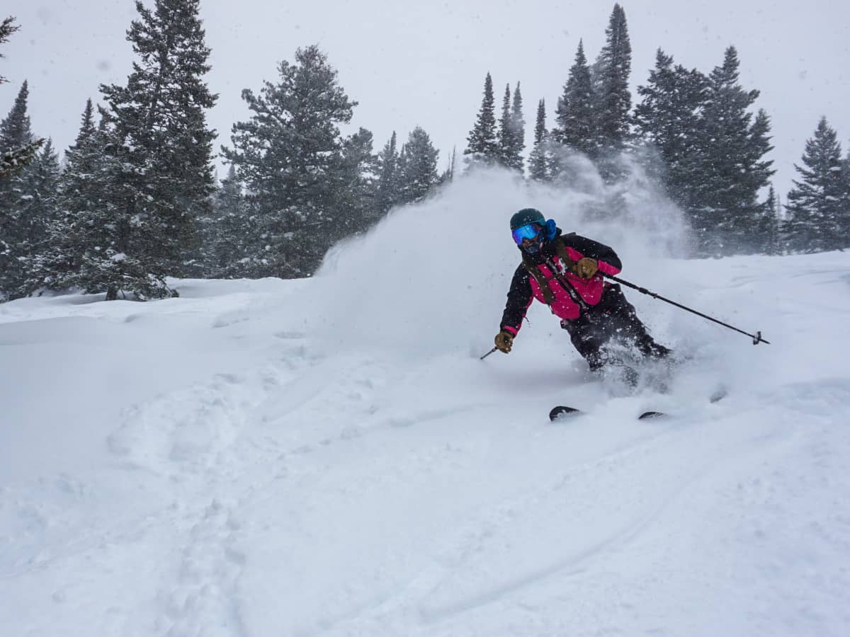 Powder Review Strafe Nomad Jacket and Bibs Powder