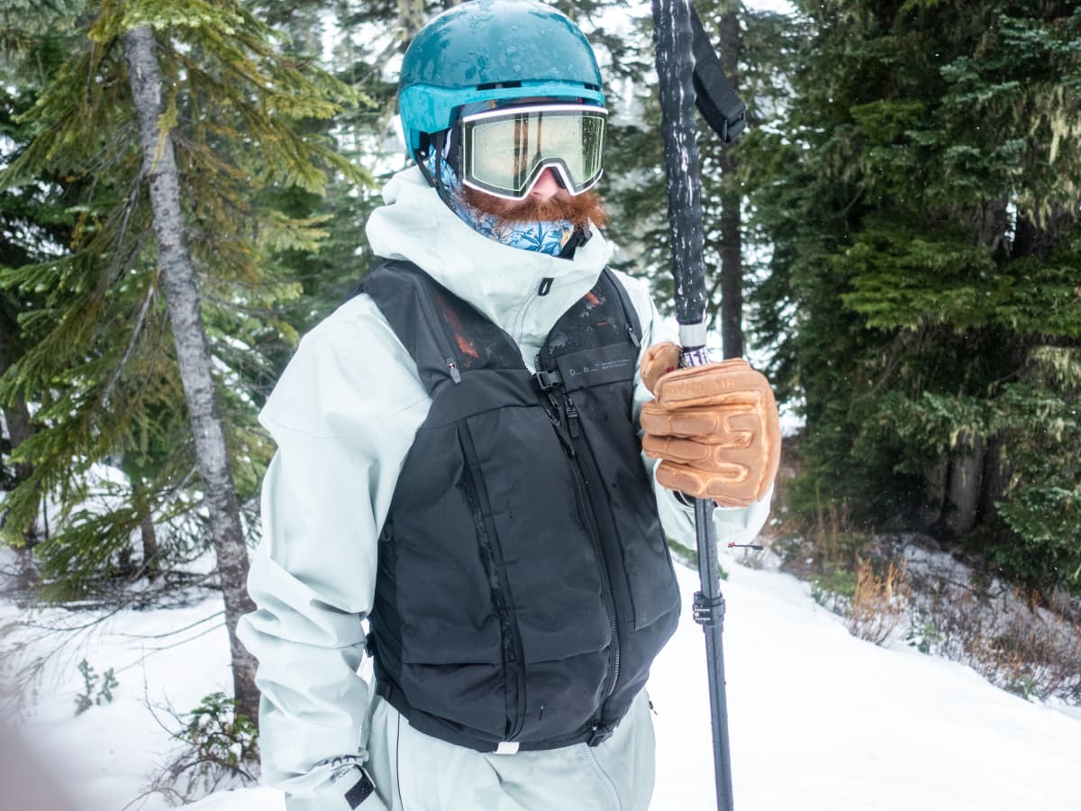 North face top backcountry vest