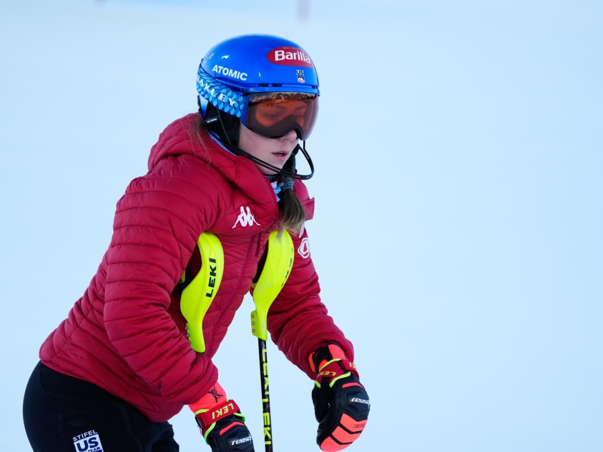 Mikaela Shiffrin Signed Atomic Redster Racing Ski Helmet USA Most Wins +  JSA COA | eBay