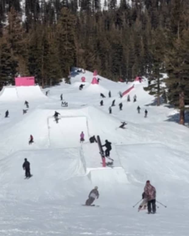 Watch Skier Dominates WorldClass Terrain Park Powder
