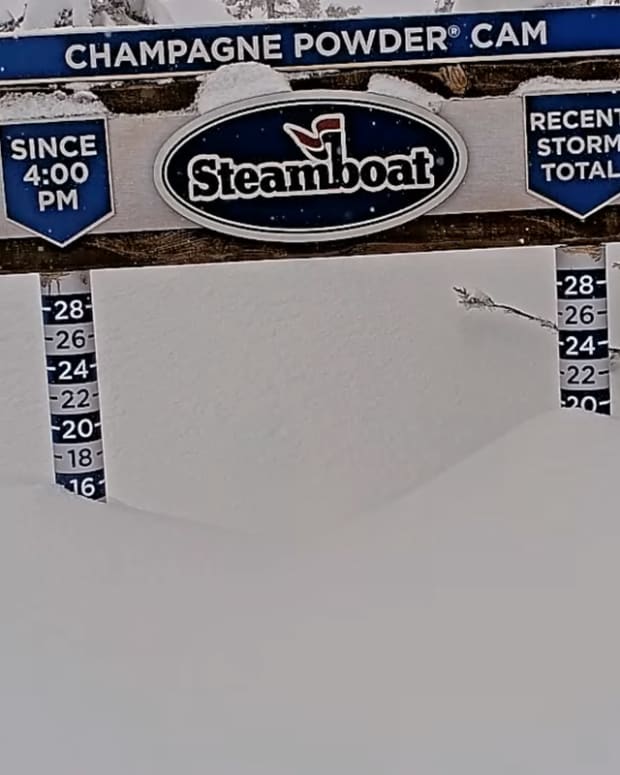 World's Largest Firework Launched in Steamboat Springs Powder