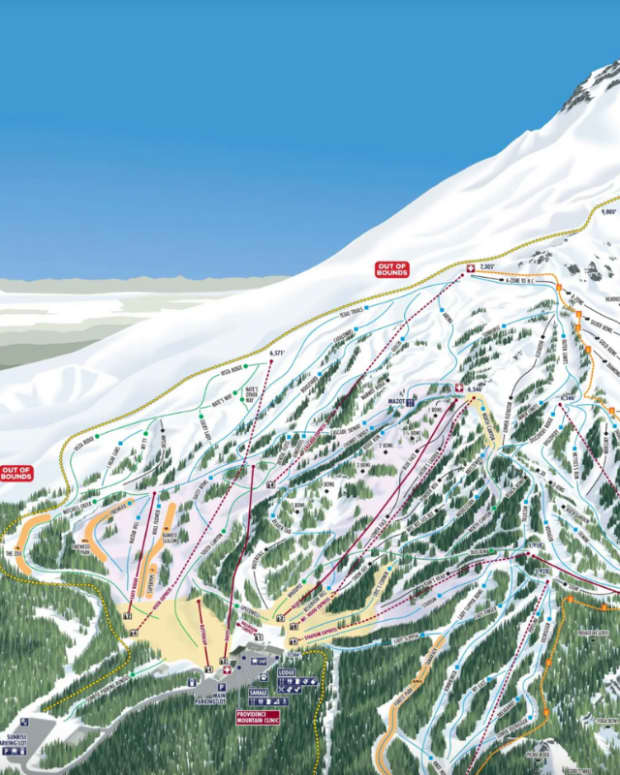 Rad Smith redesigns Keystone's ski map to include the newly added