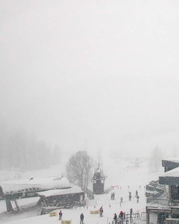 Alta Ski Area webcam January 11th 2024