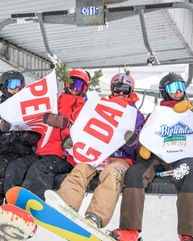 Big White ski Resort opening day