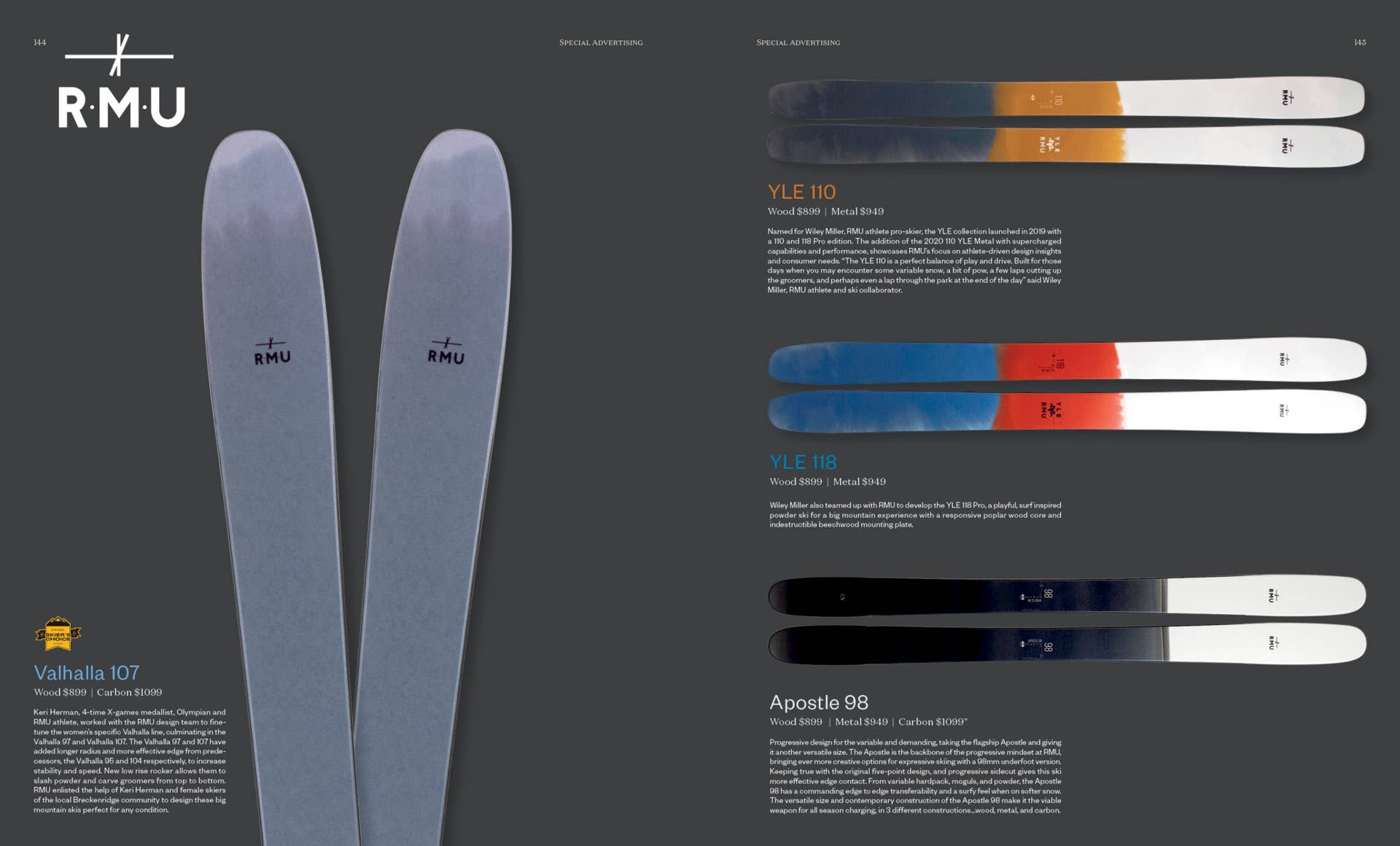 What's New from RMU for 2021 - Powder What's New from RMU for 2021 - Powder