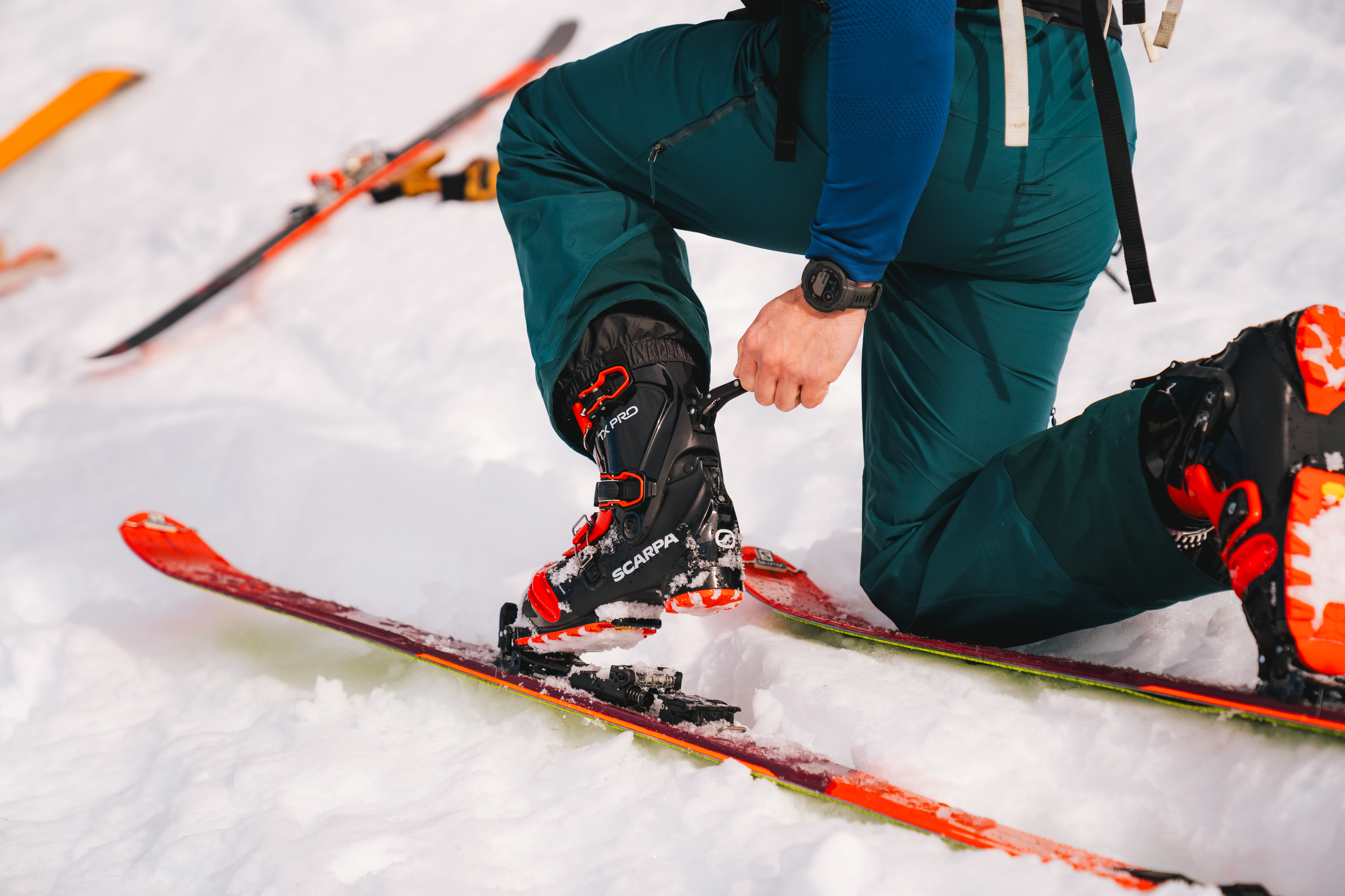 SCARPA TX Pro テレマーク26.0 ターミネーターXのベロ付き SCARPA TX Pro テレマーク26.0 ターミネーターXのベロ付き