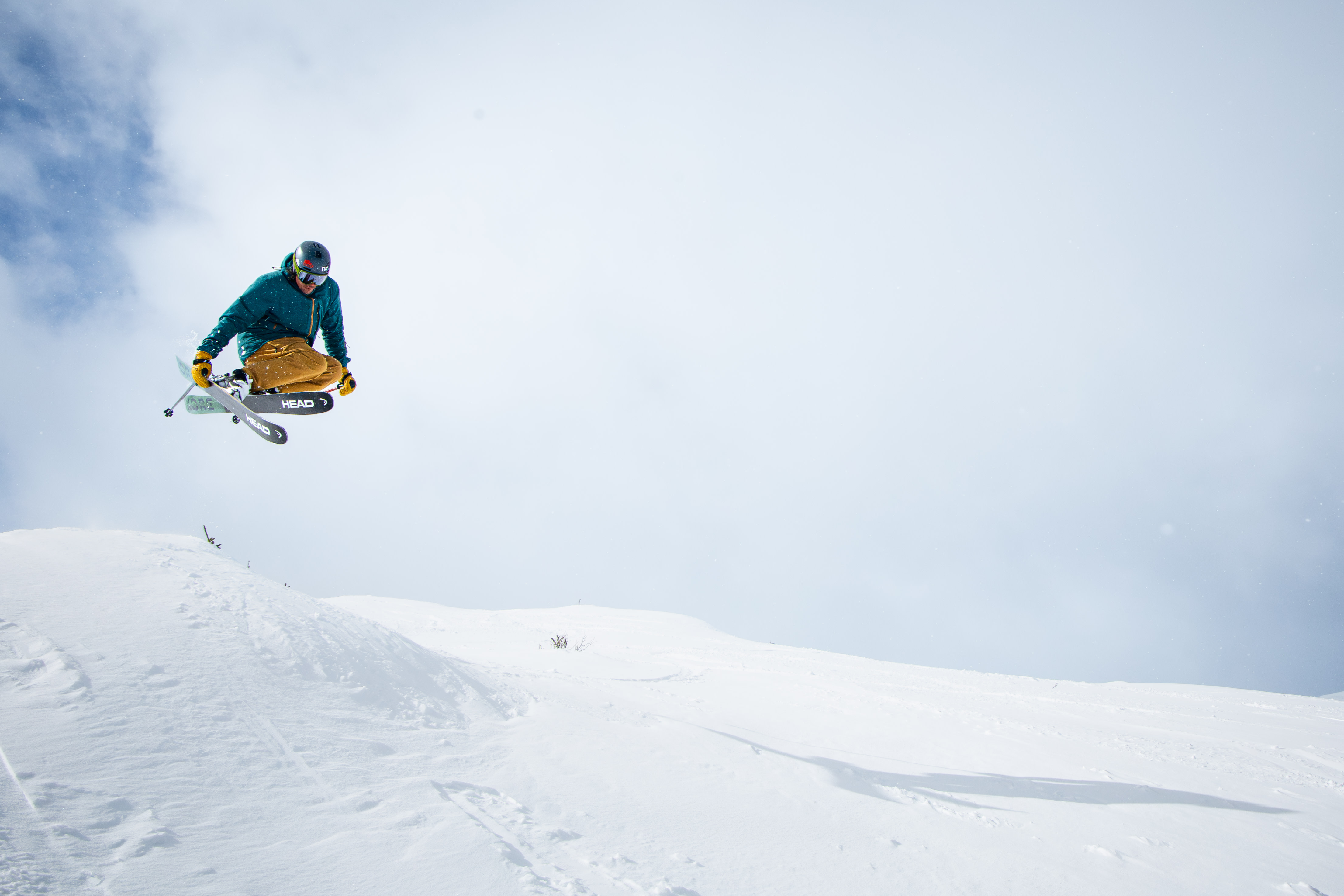 New KORE Ti Skis, Dual BOA Boot From Head - Powder