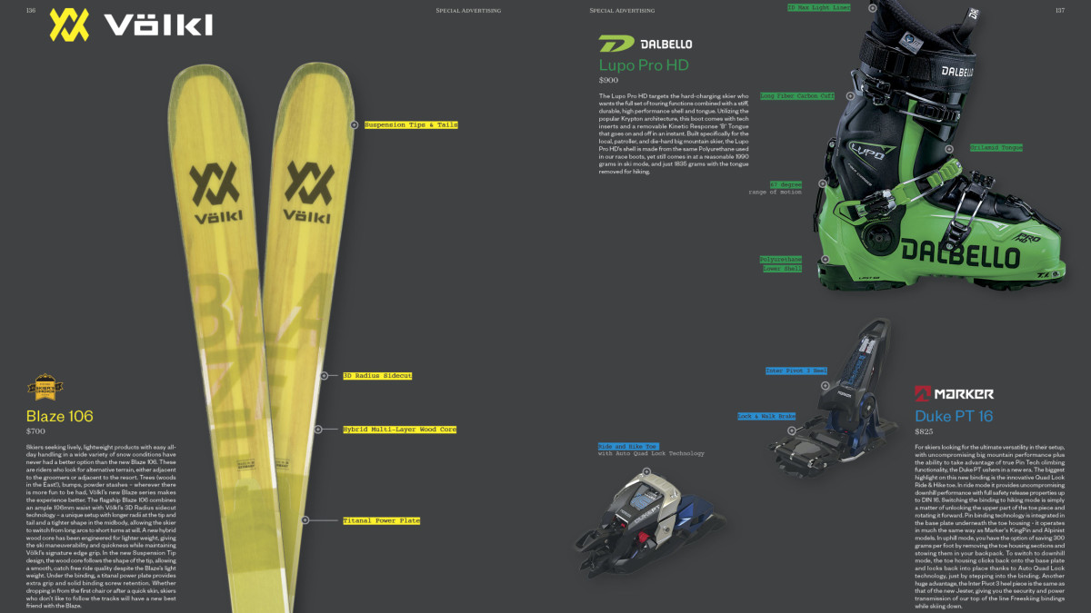 スキー用バックパック（Marker, Dalbello, Völkl） Völkl Race