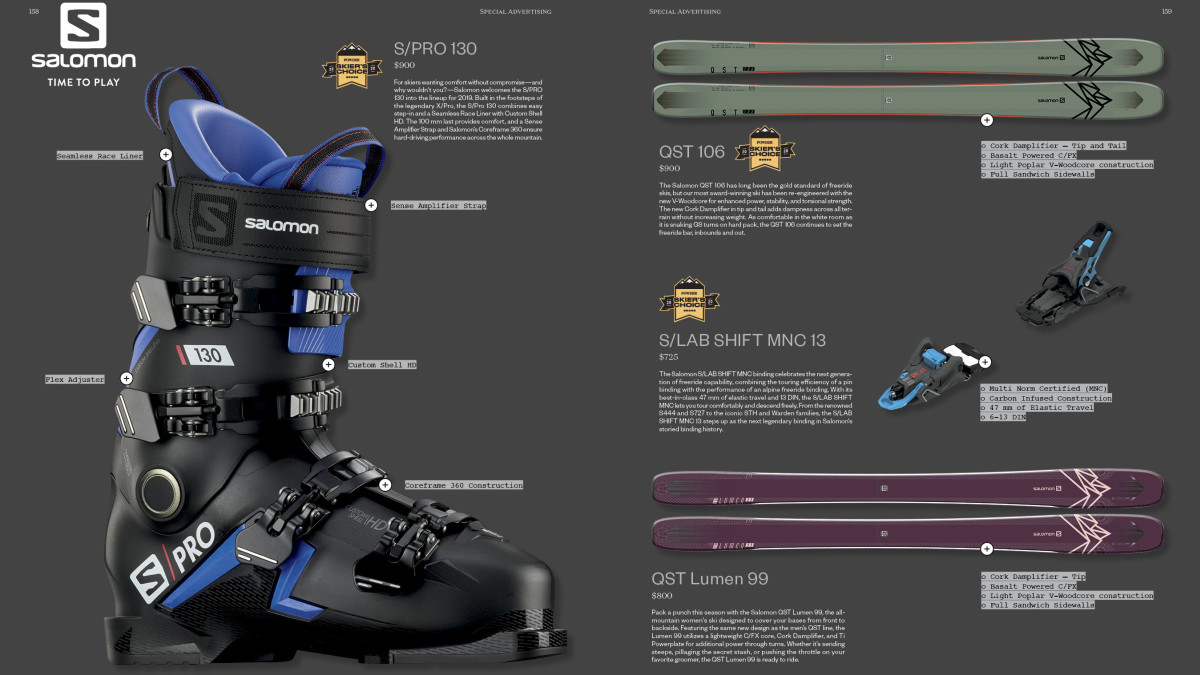 What's New from Salomon for 2020 - Powder