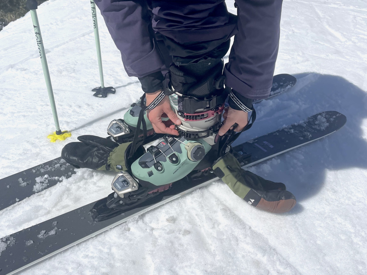 【美品】K2 MINDBENDER 115W BOA 24.5㎝23-24モデル K2 Mindbender 95 BOA W Alpine Touring Ski Boots - Women's