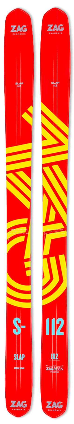 タイタン⭐︎ZAG SLAP 112 Freeride skis ZAG SLAP 112 2023 - ZAG Skis Canada