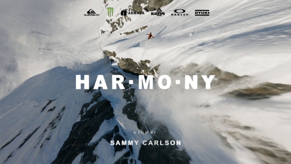 Watch Sammy Carlson's New Mind-Boggling Ski Movie, "Harmony"