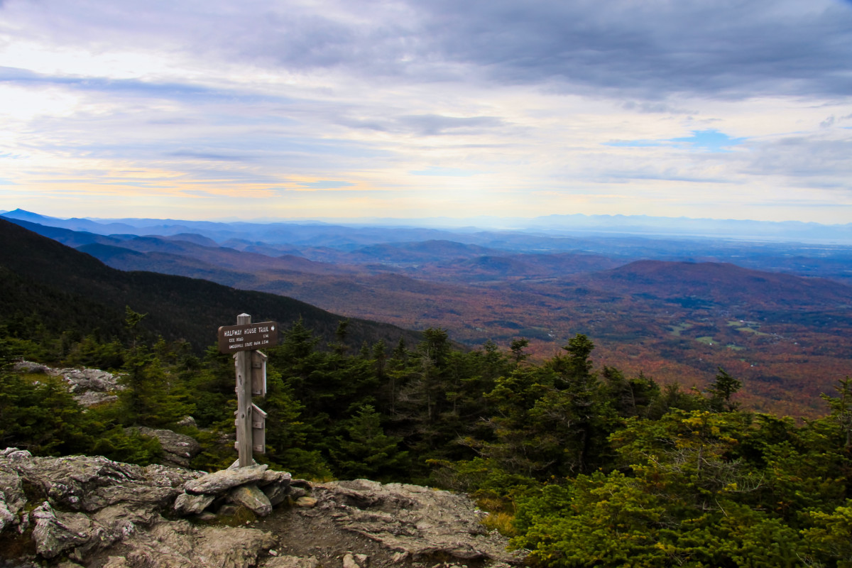 Vermont's Highest Peak Sees First Snow of the Season