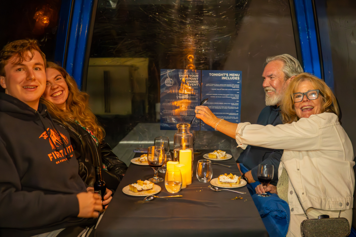 Dining at 11,500 Feet? Arizona Snowbowl Serves Five-Course Meal on Mountain Gondola