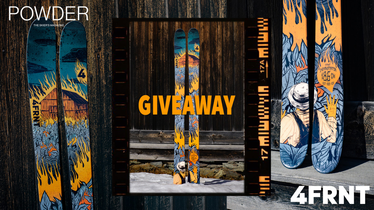 How to Enter the 4FRNT X POWDER Devastator Giveaway