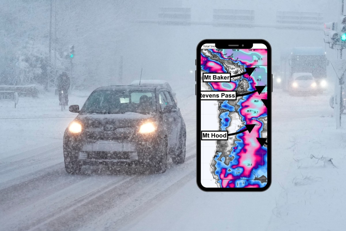 Winter Storm Warnings Issued for Pacific Northwest—Feet of Snow Expected at Ski Resorts