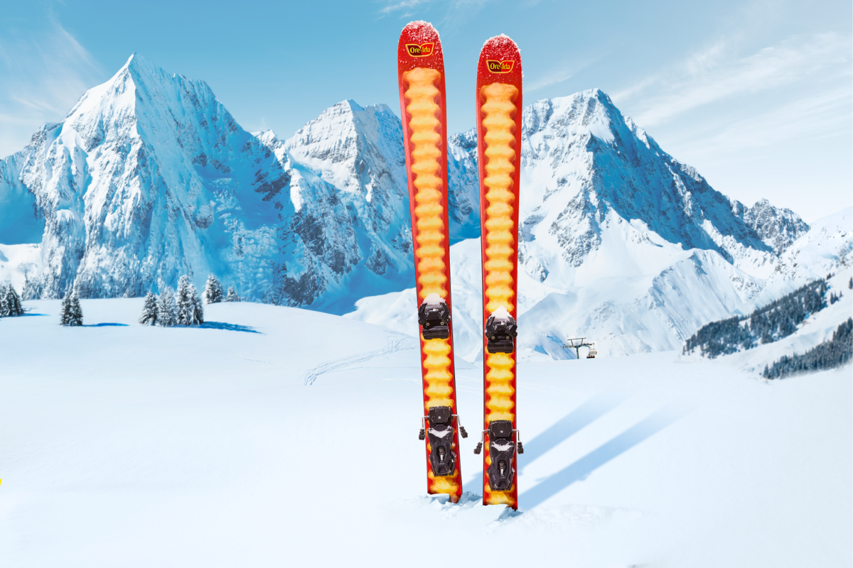 Ore-Ida Announces Limited 'French Fry Skis' for Just $250