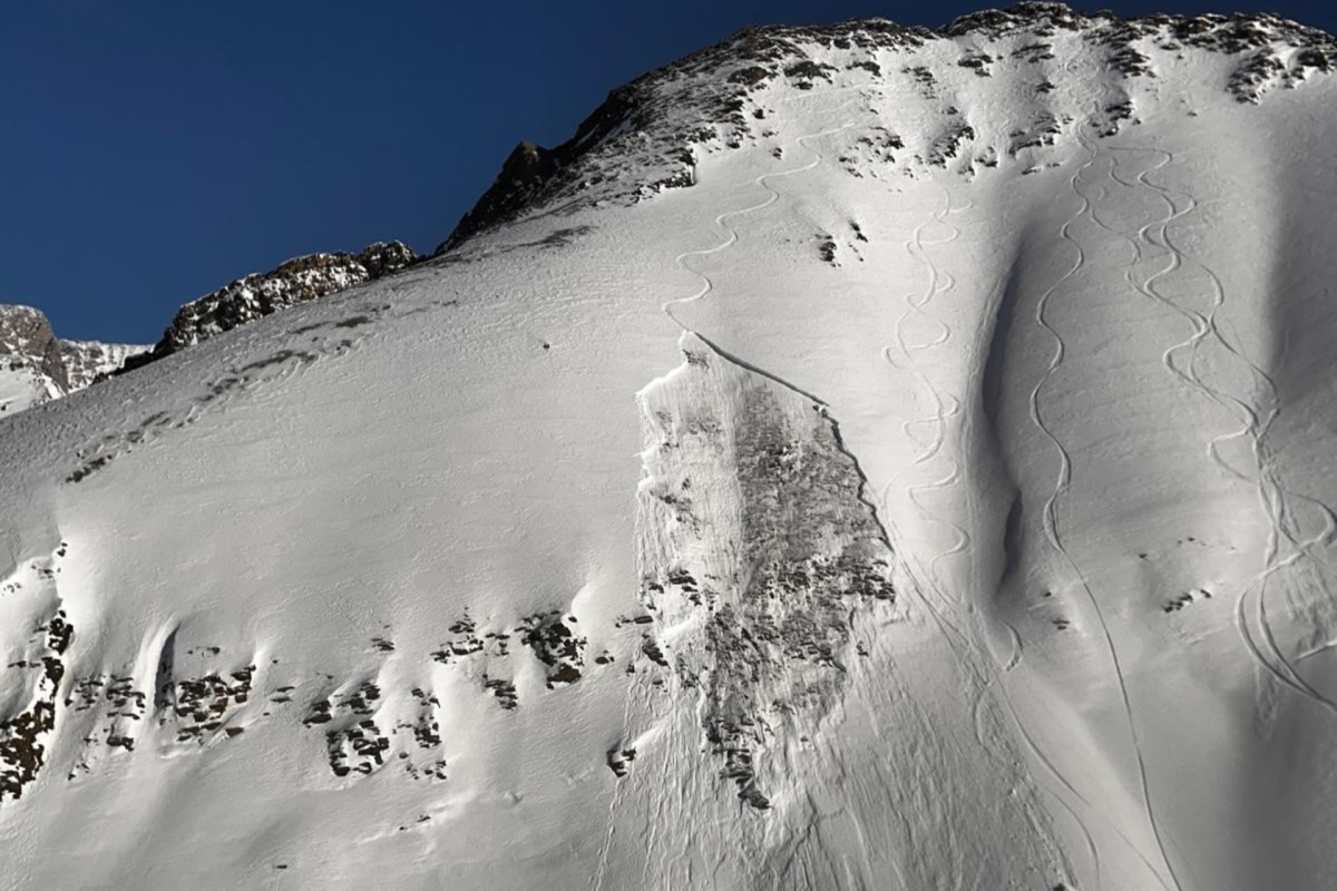 "Avalanche, Avalanche!": Skier Caught By Fast-Moving Slide Near Banff