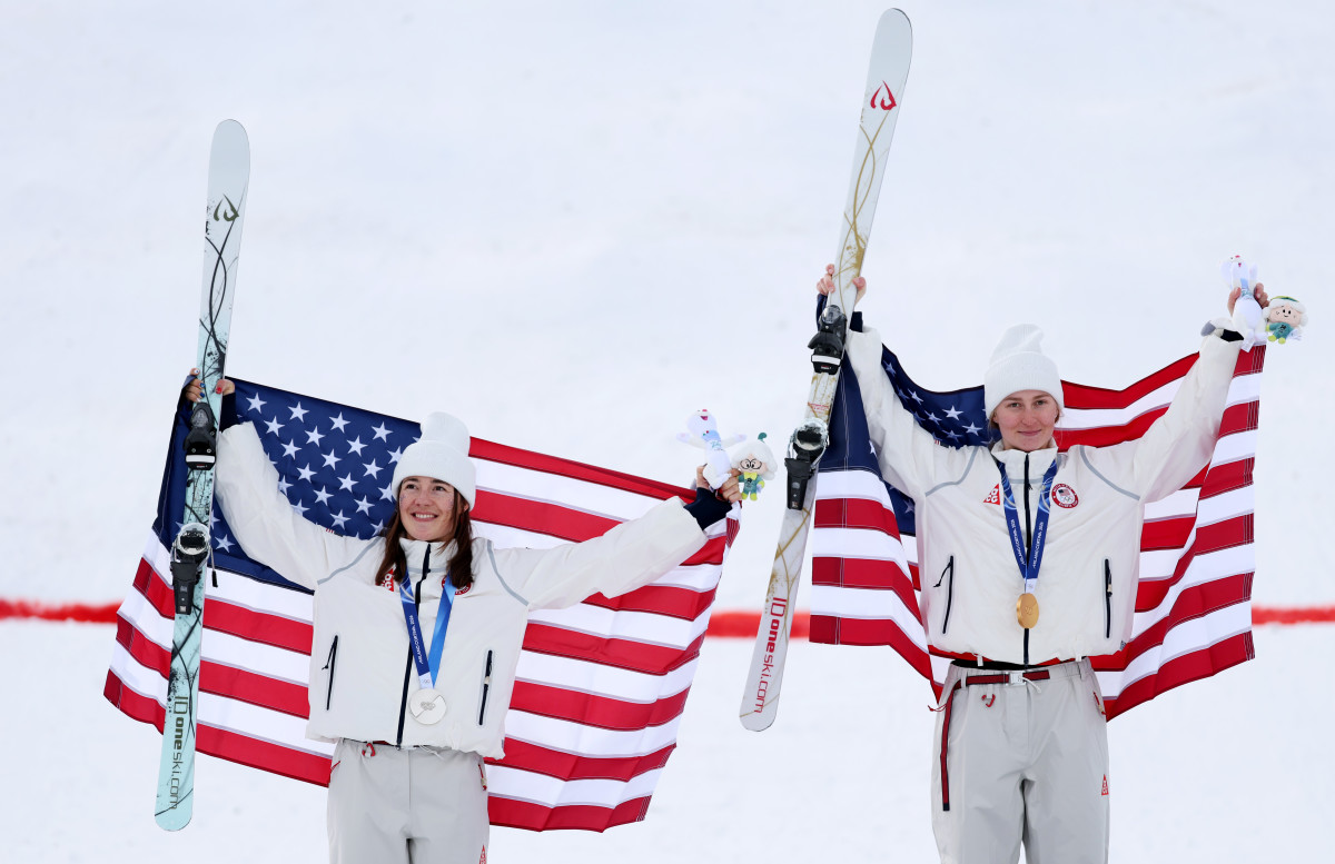 Americans Go One-Two in Olympic Mogul Event for Gold and Silver