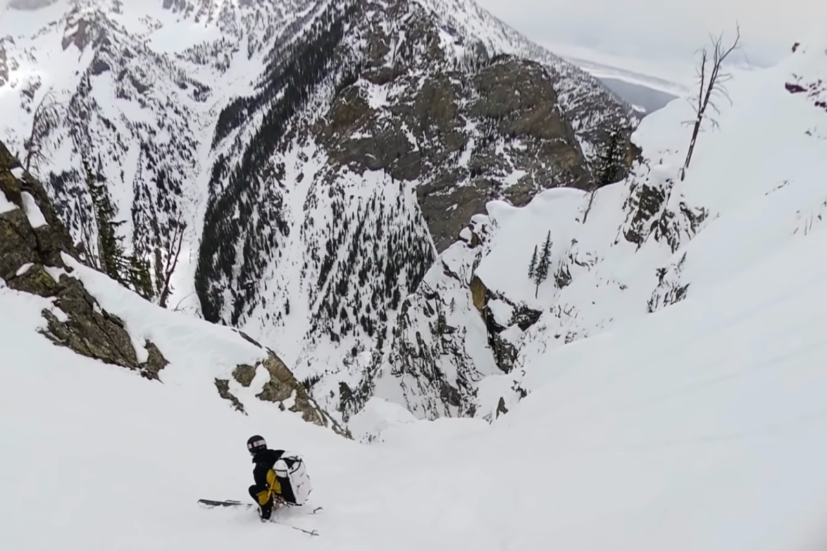 "I Was Screaming, out of Fear": Skiers Tackle Fearsome Tetons Line