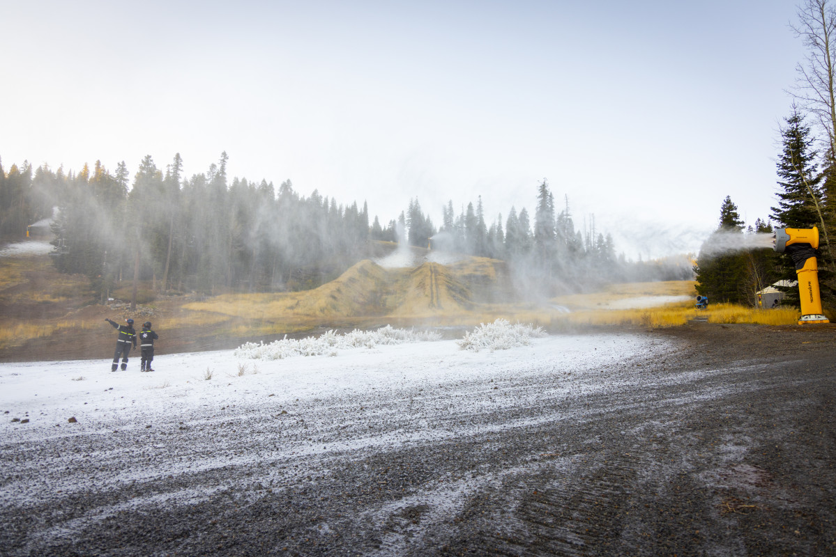 Two Tahoe Resorts Kick Off Snowmaking—Opening Day Quickly Approaching