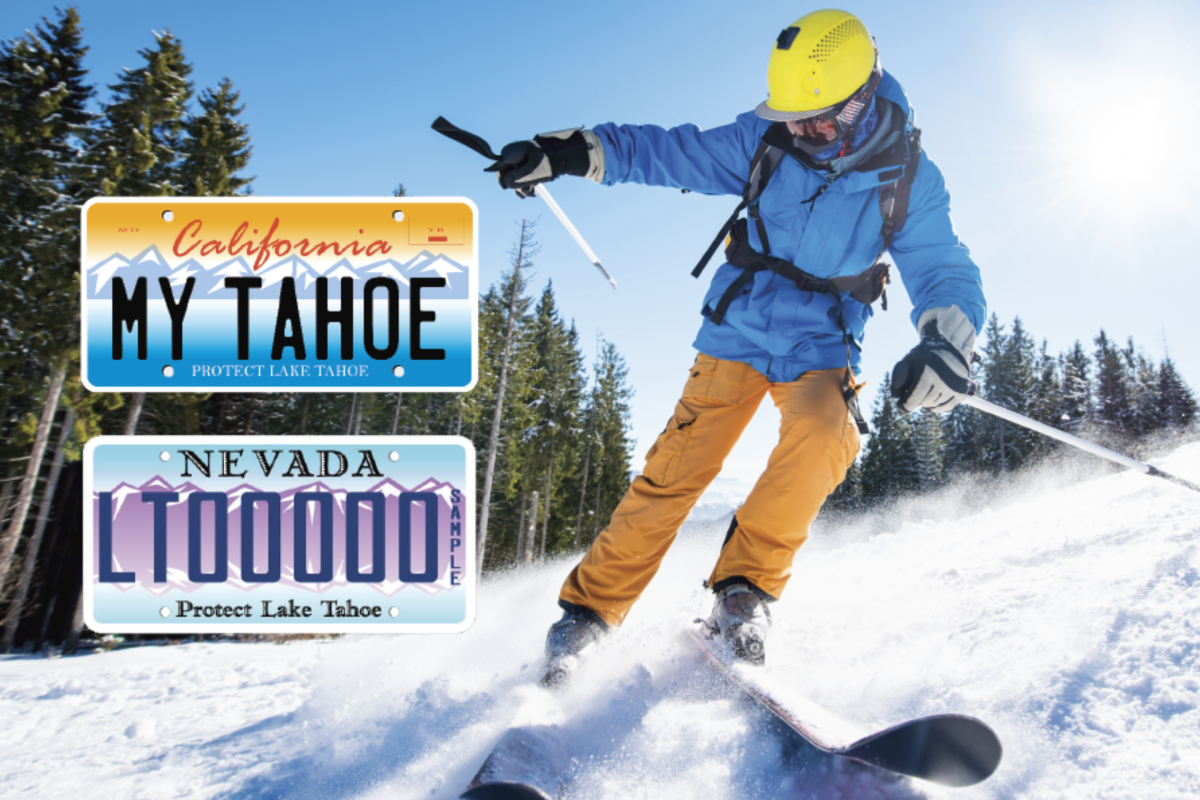 Buy a Lake Tahoe License Plate, Get Free Skiing This Winter