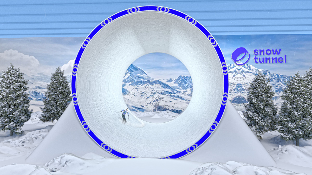 This Four-Story Snowtunnel Promises Endless Ski Runs