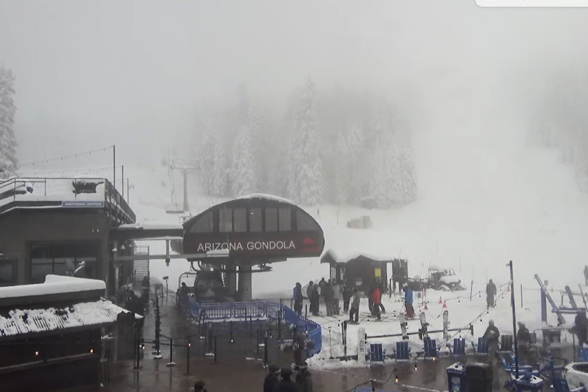 After More Than Three Feet of Snow, Arizona Snowbowl Hosts Surprise Afternoon Opening