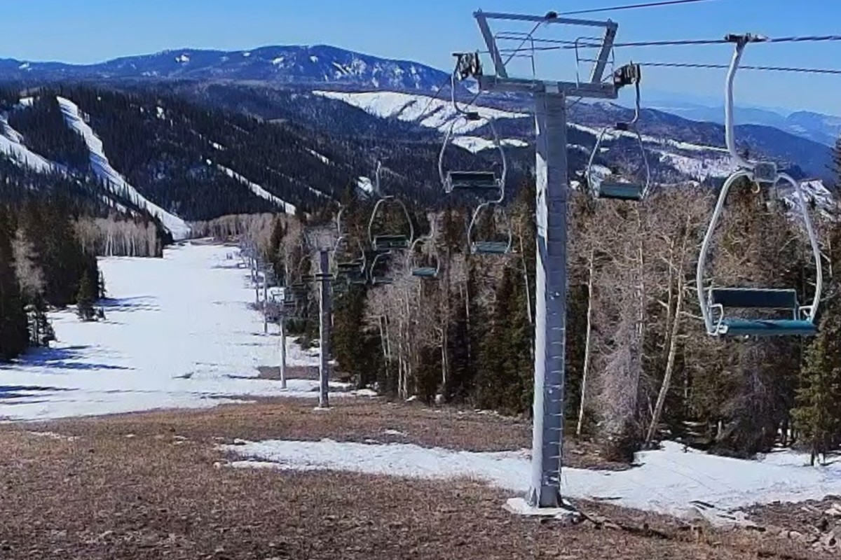 Utah's "Hidden Gem" Ski Resort Ends Season Early With Less-Than 33% of Average Snowfall